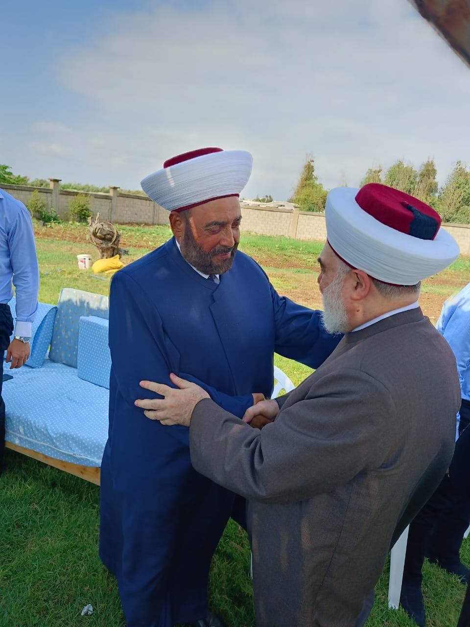 وفود بدارة القاضي عريمط في عكار مهنئين بسلامته وعودته من رحلة علاج.. وشاكرة رجل الأعمال خلف الحبتور