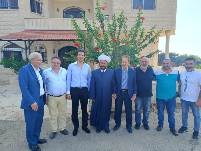 وفود بدارة القاضي عريمط في عكار مهنئين بسلامته وعودته من رحلة علاج.. وشاكرة رجل الأعمال خلف الحبتور