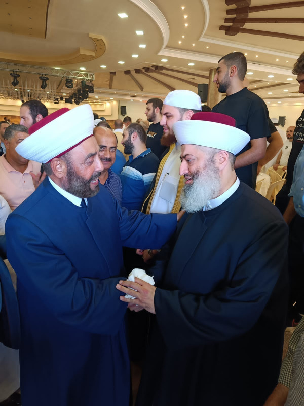 وفود بدارة القاضي عريمط في عكار مهنئين بسلامته وعودته من رحلة علاج.. وشاكرة رجل الأعمال خلف الحبتور