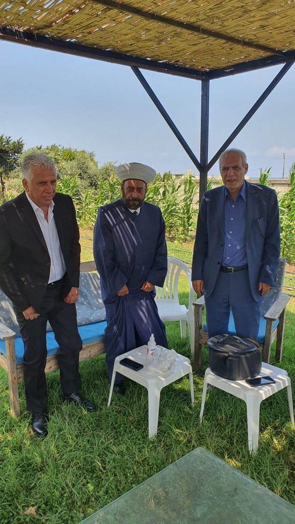 وفود بدارة القاضي عريمط في عكار مهنئين بسلامته وعودته من رحلة علاج.. وشاكرة رجل الأعمال خلف الحبتور