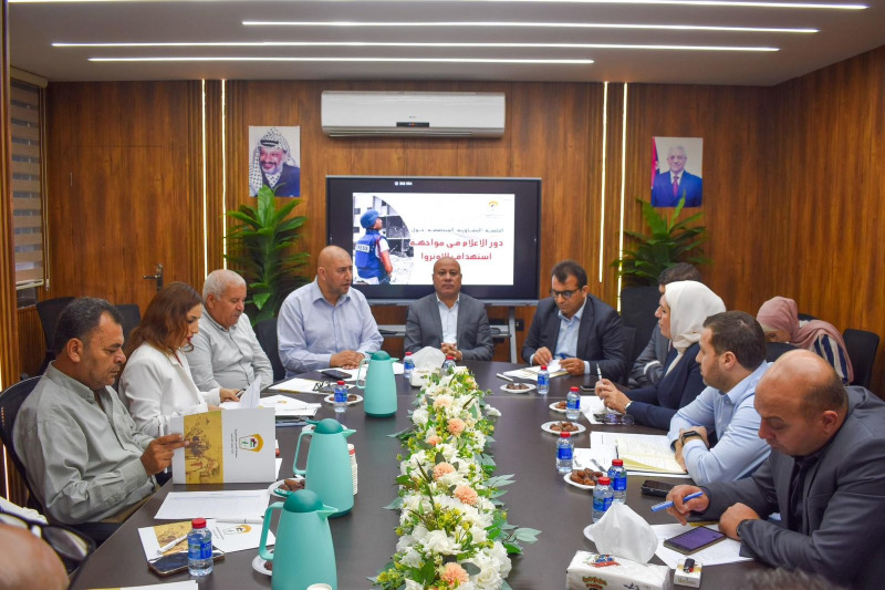 د. أبو هولي: الاعلام ركيزة أساسية في فضح الادعاءات الإسرائيلية المزيفة