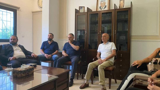 أسامة سعد بحث مع وفد "تحالف وطني" المستجدات على الساحتين اللبنانية والعربية