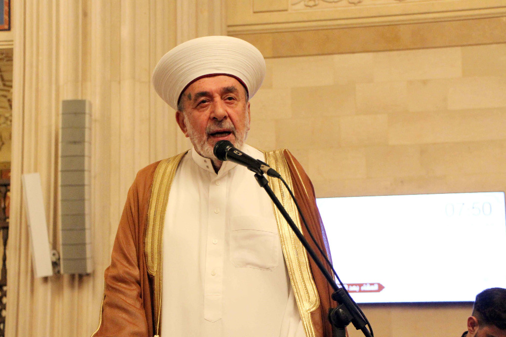 المفتي سوسان رعى احتفالاً  لـ"مجمع مسجد الحاج بهاء الدين الحريري" بذكرى المولد النبوي