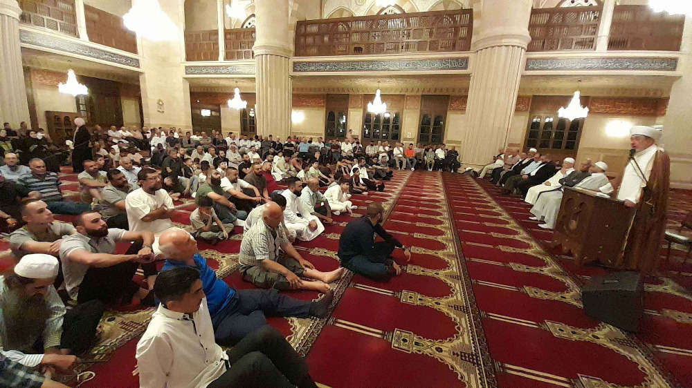 المفتي سوسان رعى احتفالاً  لـ"مجمع مسجد الحاج بهاء الدين الحريري" بذكرى المولد النبوي
