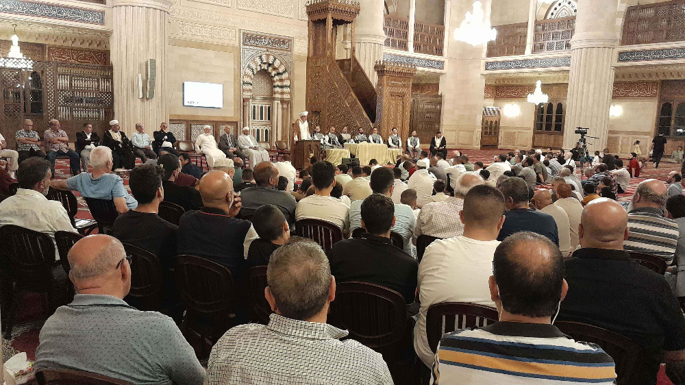 المفتي سوسان رعى احتفالاً  لـ"مجمع مسجد الحاج بهاء الدين الحريري" بذكرى المولد النبوي