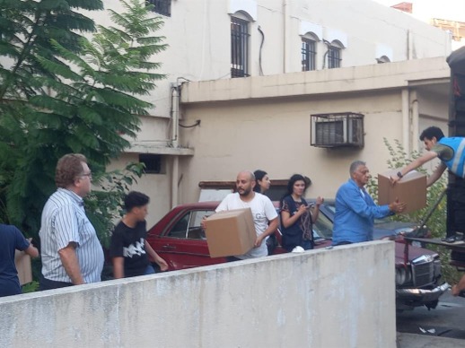 نداء مشترك من المفتي سليم سوسان ود. بديع لتنظيم توزيع المساعدات على النازحين في صيدا