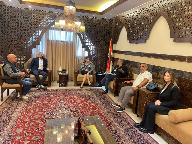 "المستقبل" يزور محافظ الجنوب والنبطية د. هويدا الترك