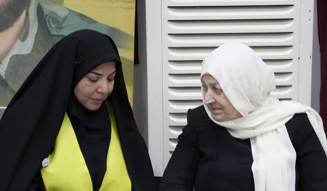 بهية الحريري تعزي الشيخ زيد ضاهر وعائلته باستشهاد ابنهم هادي