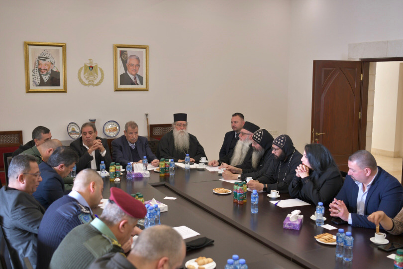 "اللجنة الرئاسية العليا لشؤون الكنائس" تعقد اجتماعاً تحضيرياً لترتيبات مراسم عيد الميلاد - بحسب التقويم الشرقي