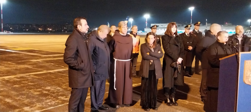 د. خوري يشارك باستقبال مرضى غزة في روما.. ويشيد بالدور الإنساني لإيطاليا