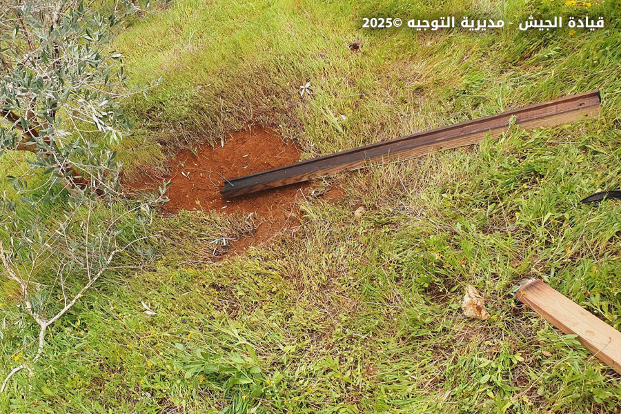 بالصور: "استُخدمت صباحاً"... الجيش يعثر على "منصات صواريخ" جنوباً