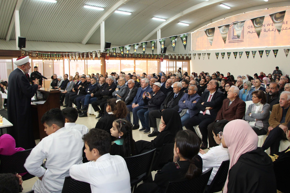 المفتي سوسان يرعى الحفل السنوي الـ38 لتوزيع جوائز "مسابقة الحاج عفيف الصلح لحفظ القرآن الكريم" في مدرسة أجيال صيدا
