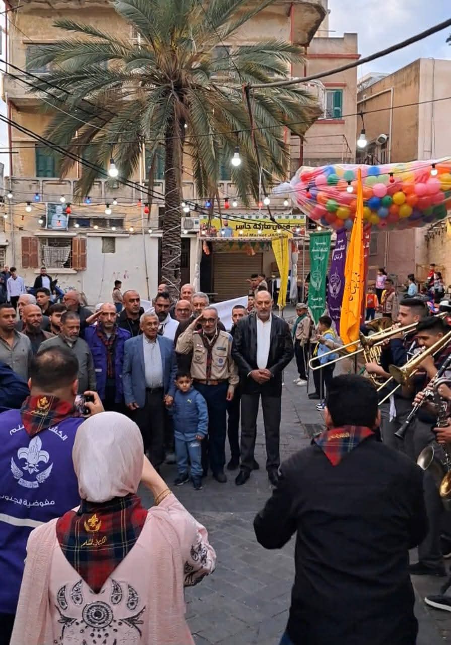 أسامة سعد يؤدي صلاة عيد الفطر ويزور أضرحة الشهداء في صيدا
