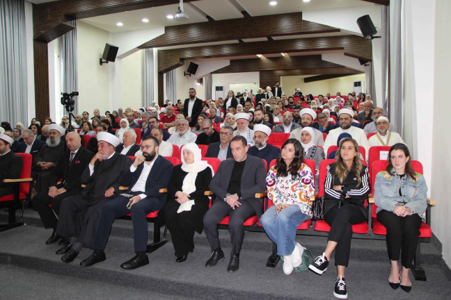 المفتي سوسان يرعى حفل توزيع جوائز "المسابقة القرآنية السنوية الأولى - جائزة الحاج مصطفى الحريري"