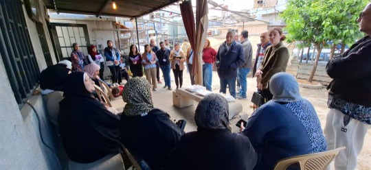 رئيس بلدية صيدا د. حازم ينوه بمبادرات المشرفين والممولين لمشروع "حارتنا" الإنمائي في التعمير - صيدا