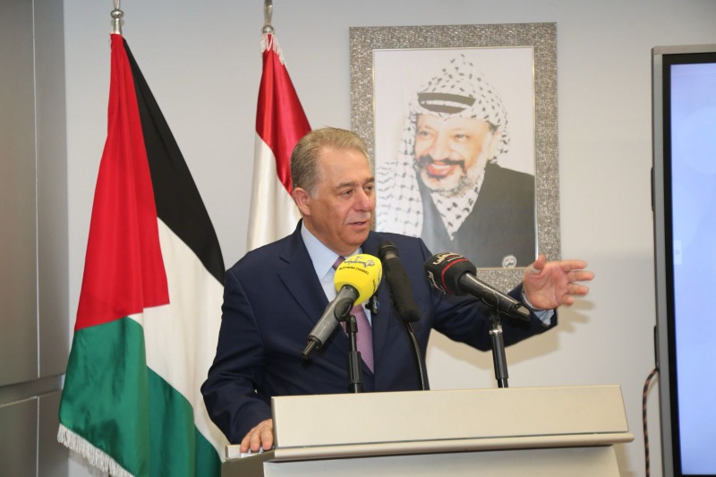 ورشة عمل حول التعليم الرقمي والامن السيبراني في سفارة دولة فلسطين