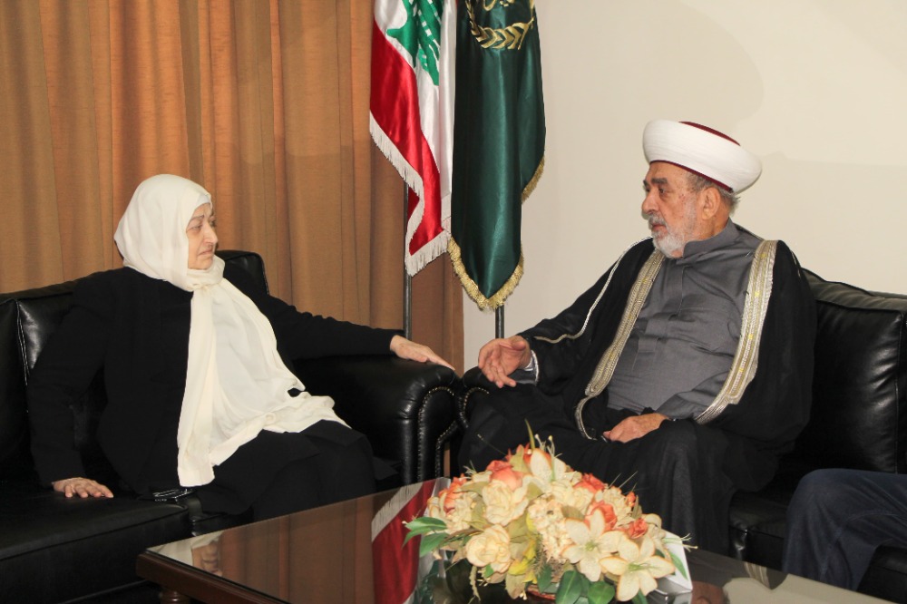 بهية الحريري تزور المفتي سوسان وتلتقي المقدم زبيب والرائد يونس وتعقد اجتماعات لتعزيز التعاون والتنسيق