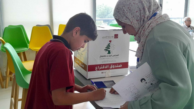 انتخابات المجلس البلدي للأطفال في صيدا تتواصل لليوم الثاني