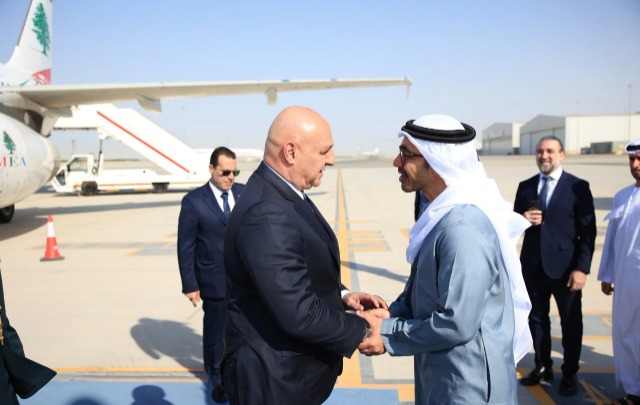 بالصور- وصول الرئيس عون إلى الإمارات