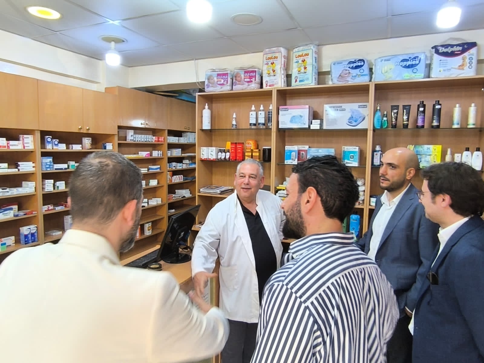 لقاء انتخابي حاشد لرئيس لائحة "صيدا بدها ونحنا قدها" الصيدلي عمر مرجان وأعضاء اللائحة في سيروب