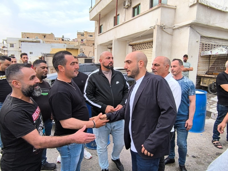 عمر مرجان يزور آل حنقير: سيكون لصيدا القديمة مستقبل واعد
