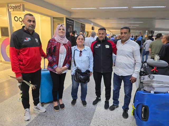 منتخب فلسطين للسيدات يصل إلى لبنان لمواجهة المنتخب اللبناني ودياً استعداداً لتصفيات كأس آسيا 2026