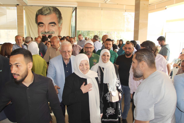 بهية الحريري تستقبل رئيس وأعضاء لائحة "سوا لصيدا" والماكينة الإنتخابية