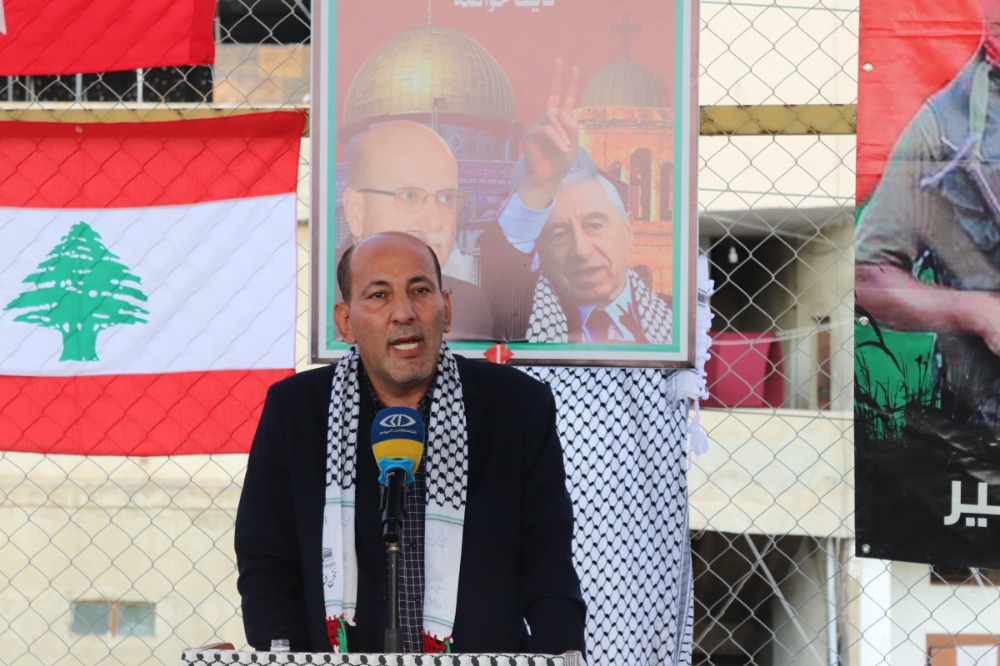 مهرجان سياسي وجماهيري كبير في مخيم البرج الشمالي إحياءً لليوم الوطني لشهداء الجبهة الديمقراطية