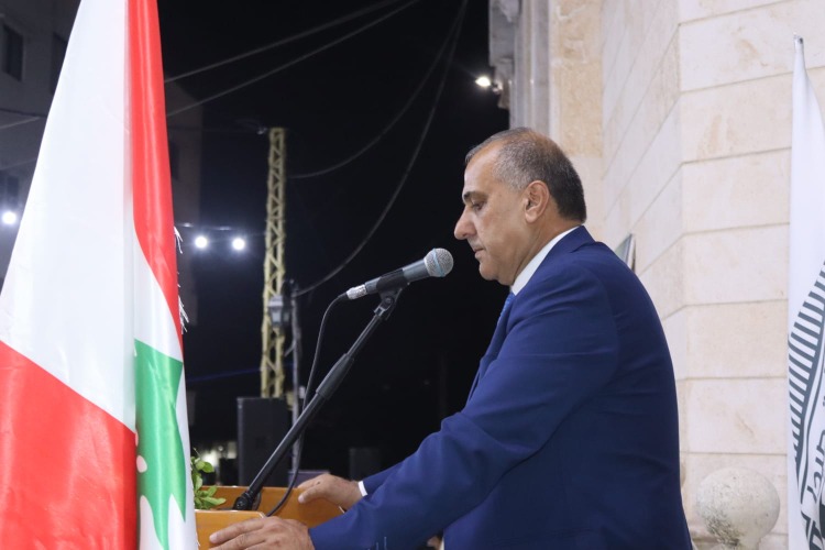 رئيس بلدية حارة صيدا مصطفى الزين يطلق العشاء السنوي للبلدة "حارتنا تجمعنا"