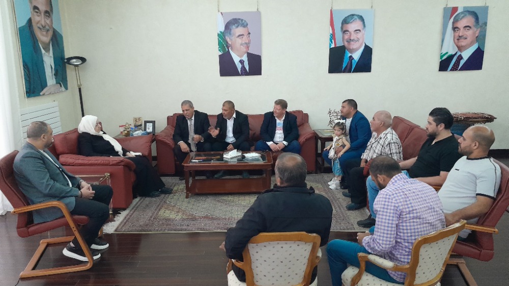 بهية الحريري تستقبل وفودًا من صيدا والجوار