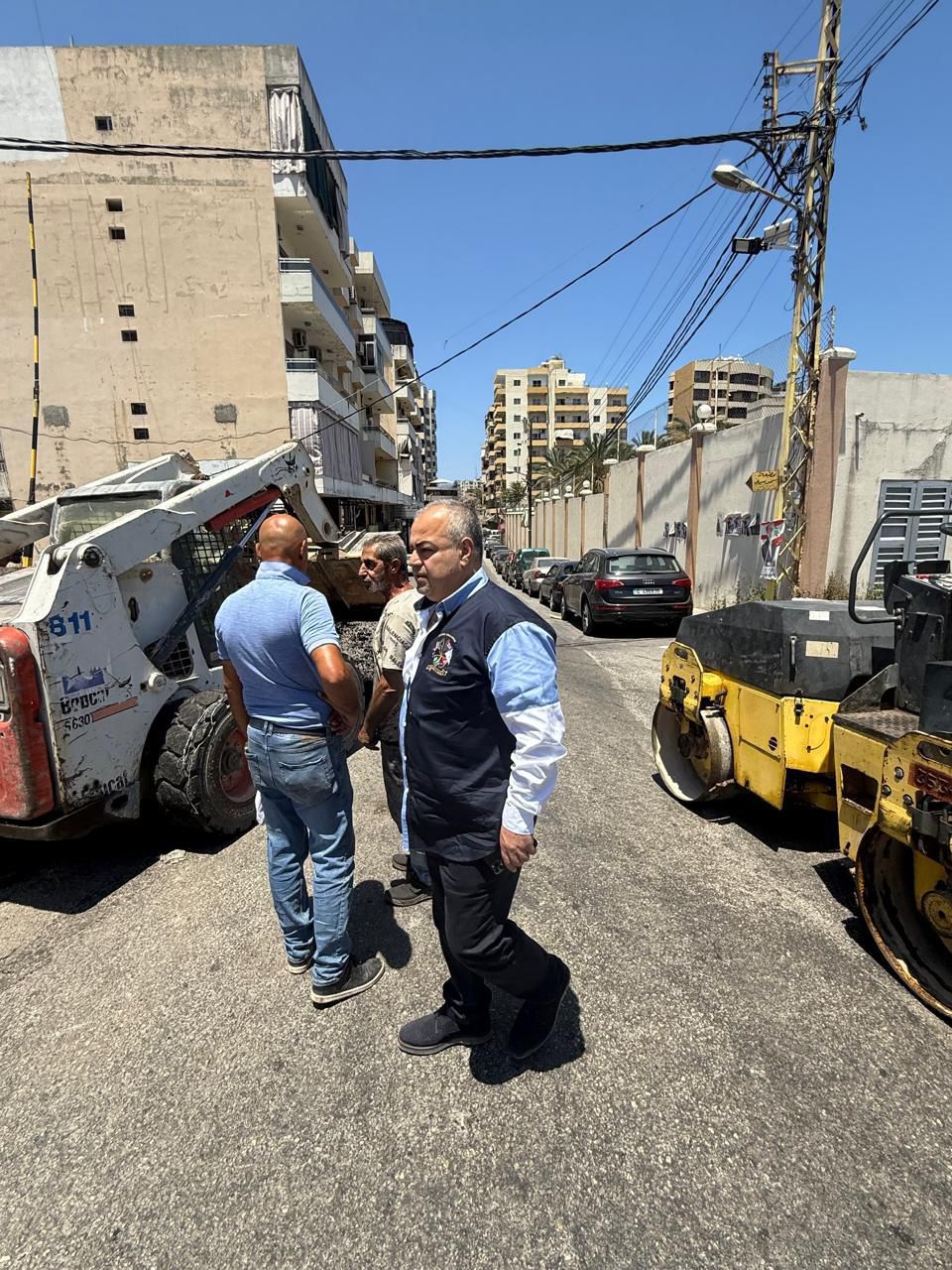 عامر معطي يُطلق المرحلة الثانية من مبادرة تزفيت الطرقات في صيدا