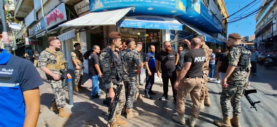 حملة إزالة مخالفات في سوق صيدا التجاري بمؤازرة أمن الدولة.. حجازي: لا يمكن القبول باستمرار الفوضى والتسيّب