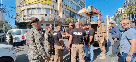 حملة إزالة مخالفات في سوق صيدا التجاري بمؤازرة أمن الدولة.. حجازي: لا يمكن القبول باستمرار الفوضى والتسيّب