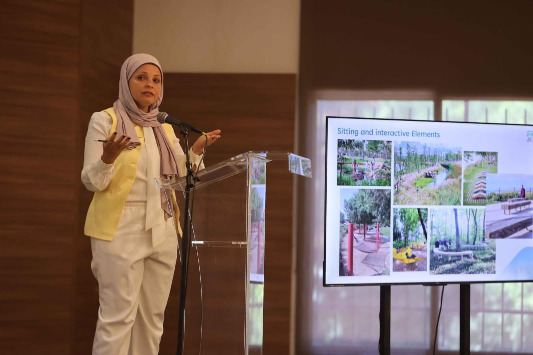 جلسة عرض ونقاش في بلدية صيدا للمشروع النموذجي: "التكيّف مع تغير المناخ من خلال الحلول القائمة على الطبيعة"