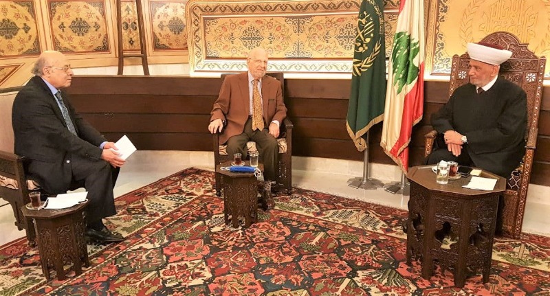 المفتي دريان يستقبل رئيس عمدة مؤسسات دار الأيتام الإسلامية