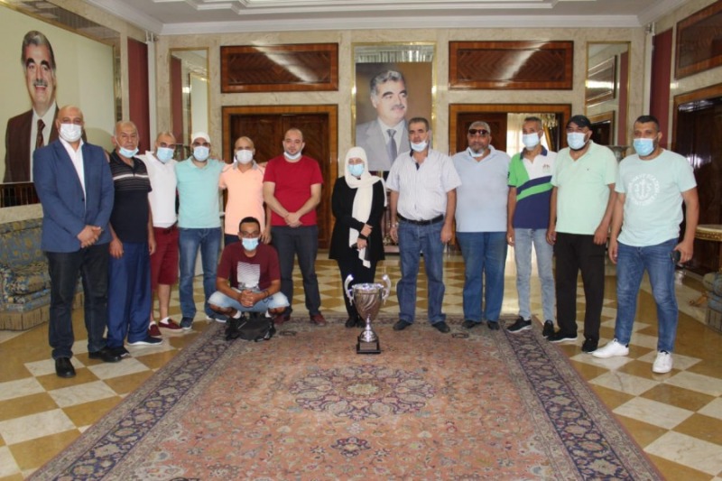 بهية الحريري تبارك لـ"نادي الحرية الرياضي" إحرازه بطولة لبنان بكرة الصالات": صيدا تعتز بأبطالها الرياضيين وإنجازاتهم