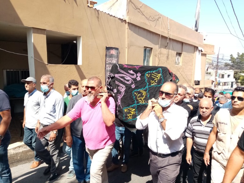 تشييع حاشد لحسن أمين شعلان في العباسية