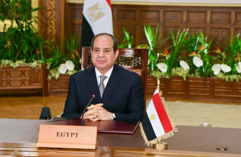 الرئيس السيسي: لا استقرار دون حل عادل وشامل للقضية الفلسطينية