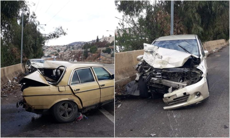 حادث سير مروّع على أوتوستراد الجية باتجاه صيدا