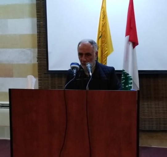 حزب الله نظم لقاء سياسيا حواريا مع الوزير فنيش في الغازية