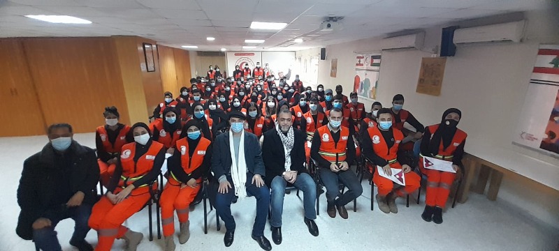 مستشفى الشهيد محمود الهمشري - قسم التدريب - تخرج دورة تدريبية في مبادئ الاسعافات الأولية