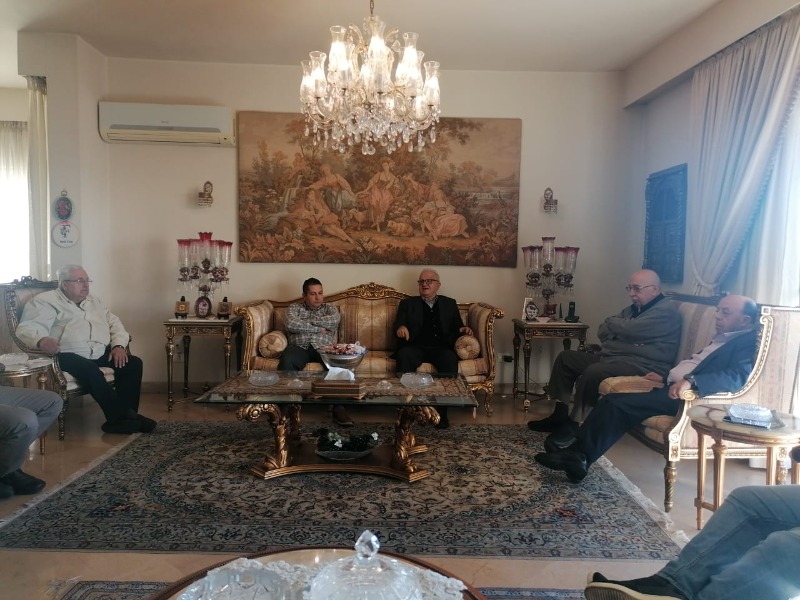 المرشح المستقل المهندس يوسف النقيب يلتقي رابطة آل قبرصلي وكلام هام له في السياسة والإقتصاد وعلاقات لبنان العربية