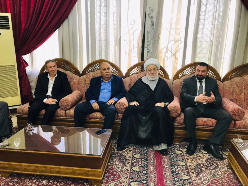 المفتي عسيران يستقبل المهنئين بالعيد ويدعو الدول لمساندة لبنان