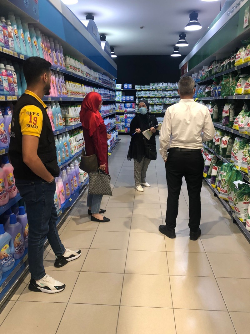 محضر ضبط في حق سوبرماركت في صيدا لعدم اعلانه الاسعار وتجاوزه نسب الارباح