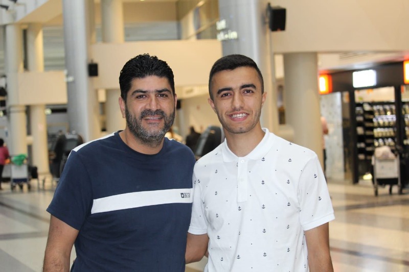 اللاعب عمر كايد يلتحق بمعسكر المنتخب الفلسطيني الأولمبي لكرة القدم