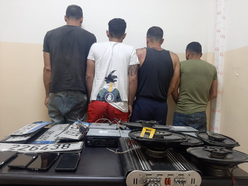 عصابة تدير عمليات سرقة في قبضة "شعبة المعلومات"