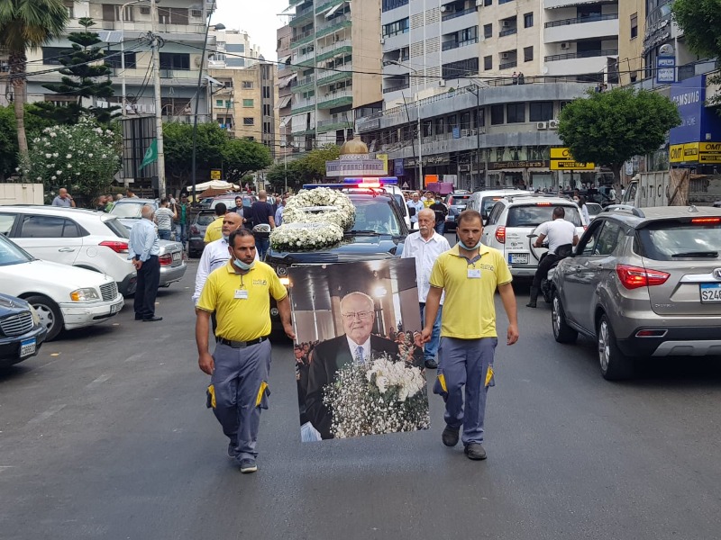 بالصور: تشييع  د. غسان حمود