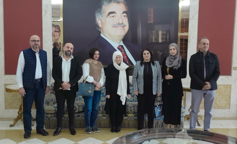 بهية الحريري تتابع أوضاع معاهد "مجمع رفيق الحريري المهني - أرض جلول" وشجون التعليم المهني