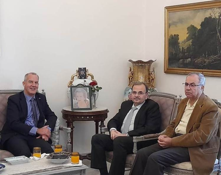 البزري يستقبل السفير الأسترالي أندروبارنز