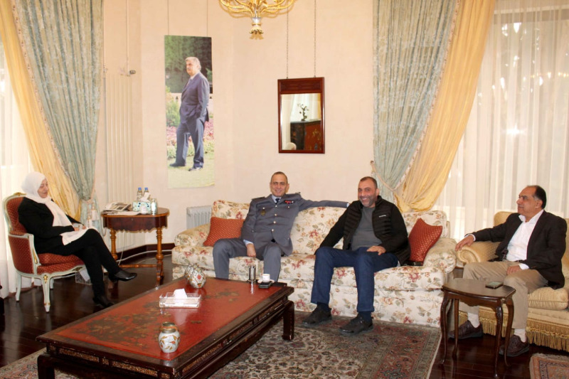 بهية الحريري تتابع الوضع الأمني وموضوع تنظيم أسواق صيدا باجتماع مع العميد الحجار والمقدم رمضان